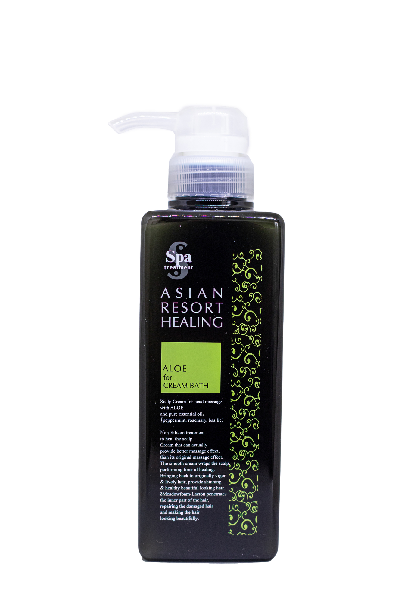 Массажный крем-бальзам с алоэ для кожи головы и волос Spa Treatment Scalp Cream No. 1, 400 мл