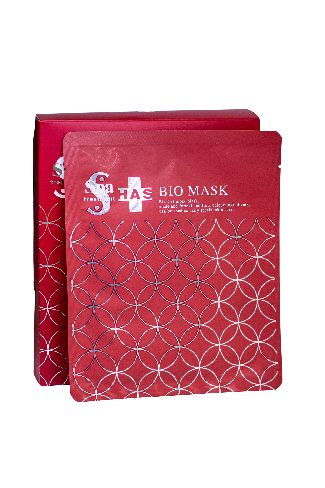 Омолаживающая маска для лица со стволовыми клетками, бета-глюканами Spa Treatment Bio Mask, 1 шт