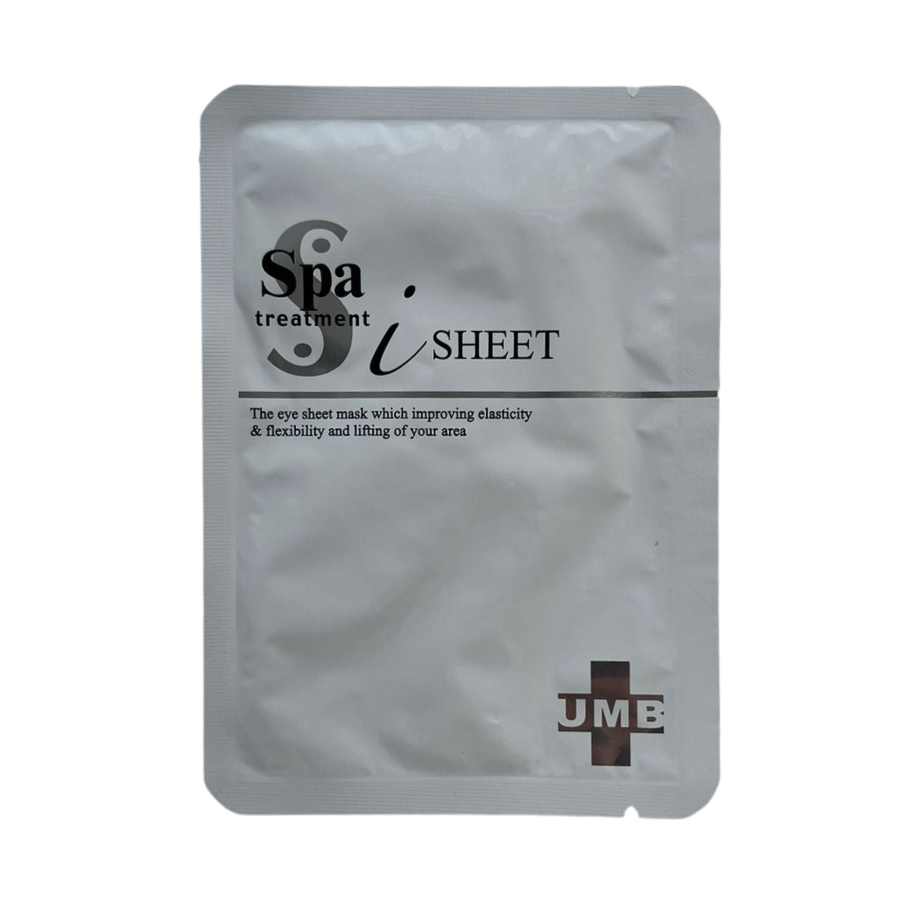 Осветляющие тканевые патчи для глаз Spa Treatment UMB Stretch & Sheet, 1 пара